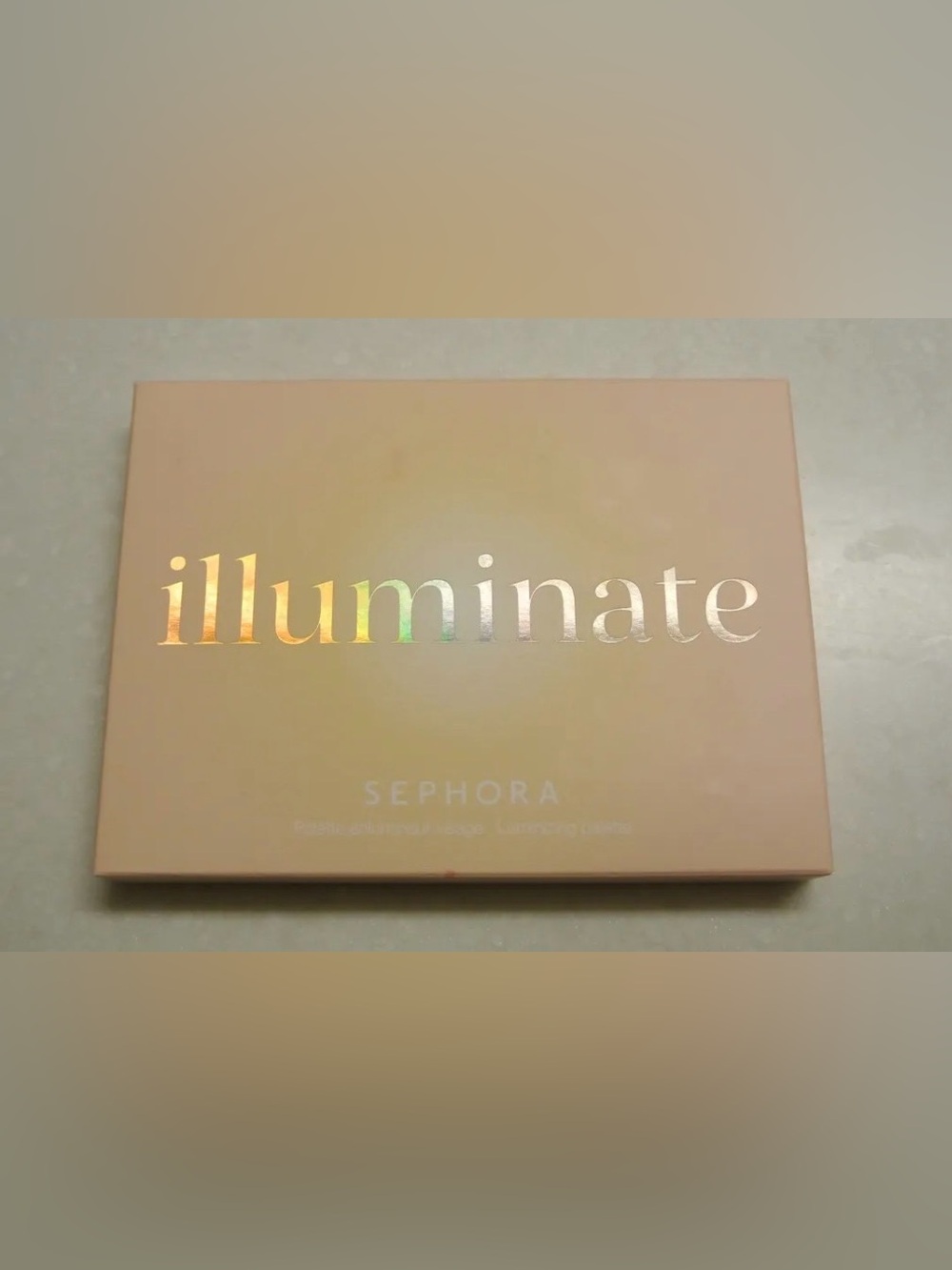 Sephora Illuminate Highlighter Palette — Peach Glow